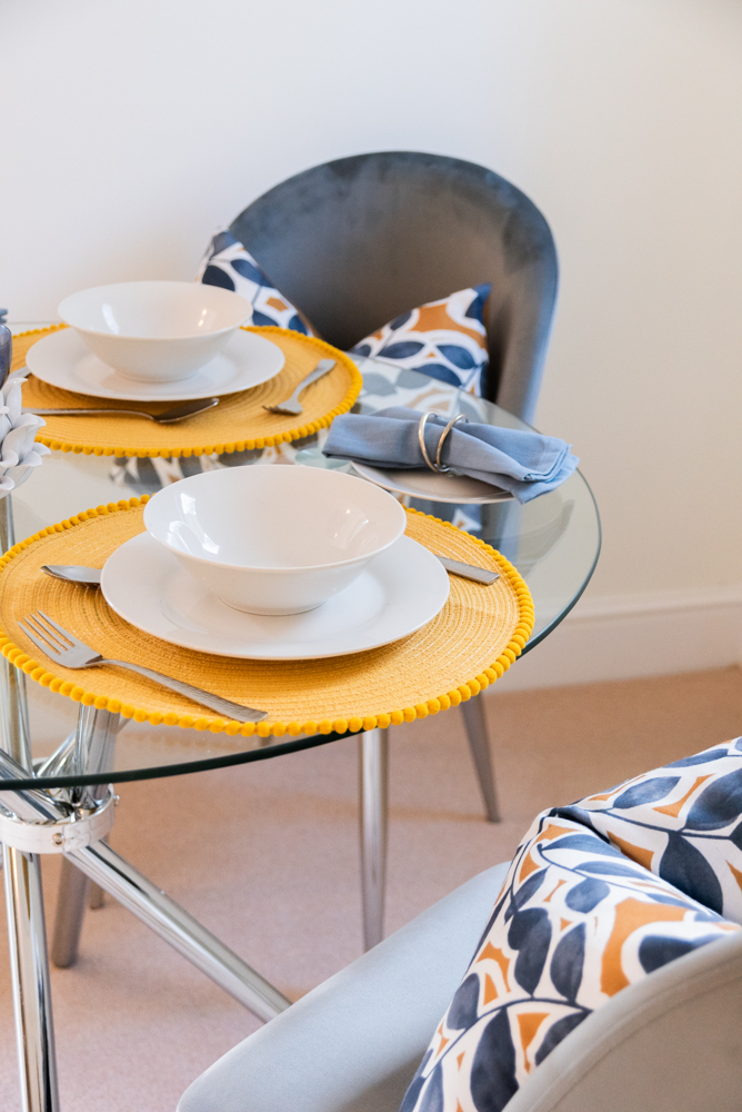 Lifestyle imagery of dining space in a   spacious one bedroom retirement property for the actively retired wanting luxury living
Property Developer in Malvern worcestershire