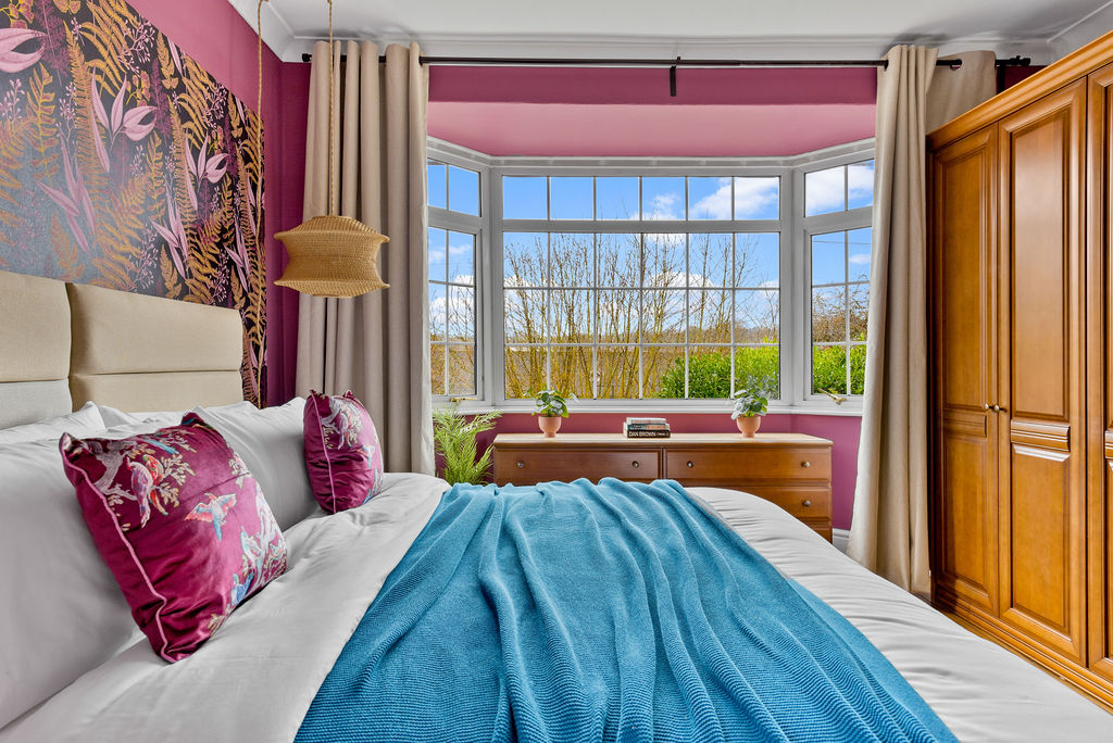 Serviced Accommodation Design Master Bedroom Leek Staffordshire project Silkwood House